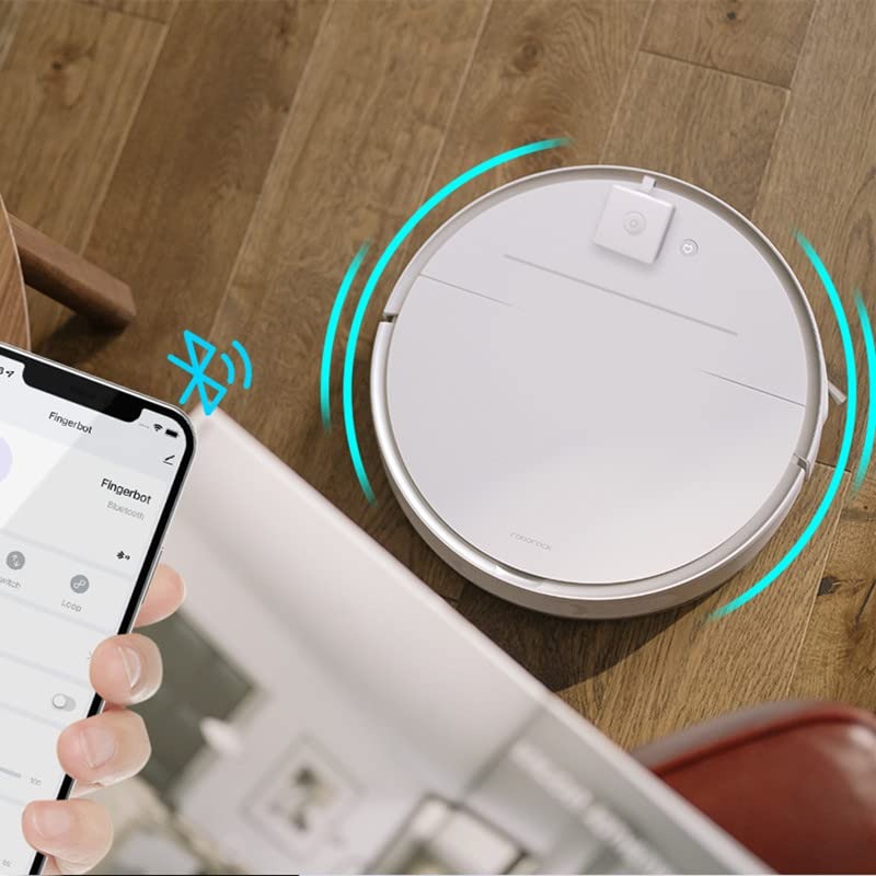 Smart Switch Toggle - Make Switch Intelligent, App and Timer Control, Add Hub Mini to Make It Compatible with Alexa, Google Home and IFTTT (White)